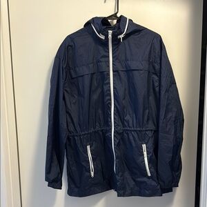 Women’s Navy Windbreaker Jacket
